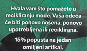 reciklaža u H&M